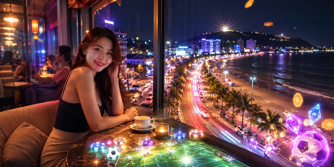 Người chơi cá cược tại quán cà phê ở Vũng Tàu xem kết quả trên điện thoại